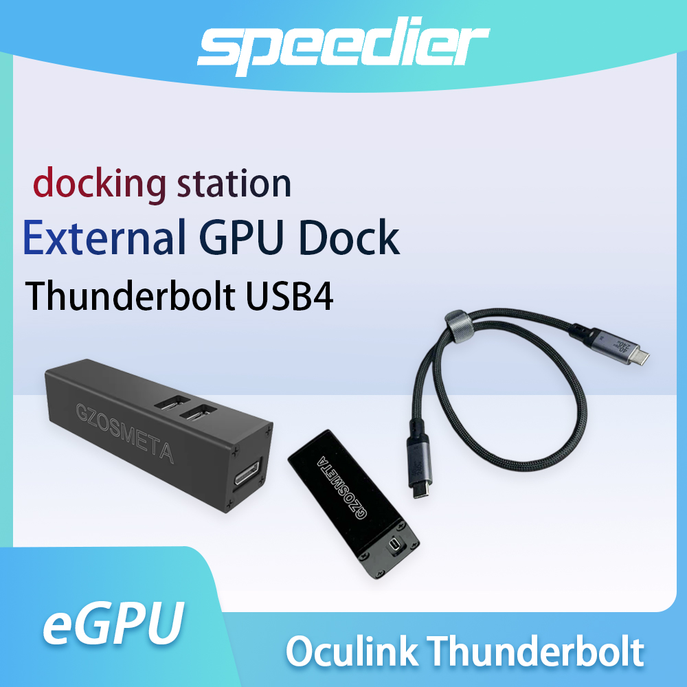 Oculink Egpu Dock Graphics Card - Adaptador Oculink Thunderbolt USB4 para Laptop,