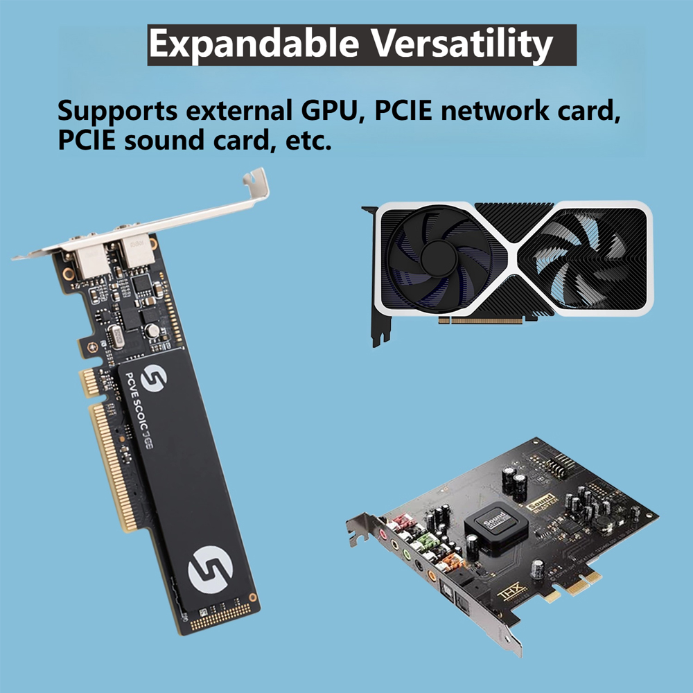 Base de conexión Oculink eGPU  - Oculink Egpu Dock Graphics Card reseña y precio