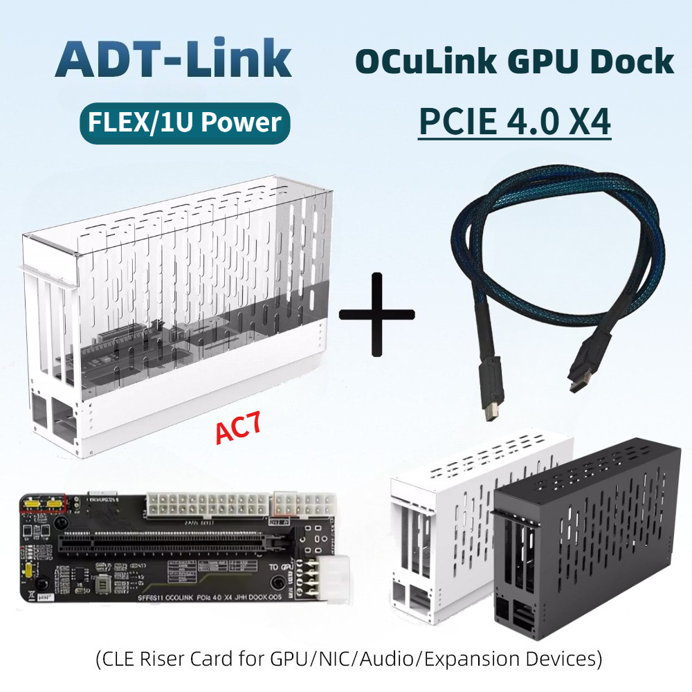 Base para Tarjeta Gráfica Ocul - Oculink Egpu Dock Graphics Card reseña y precio